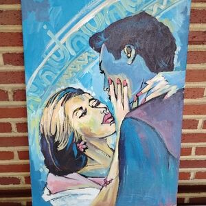 Fowotade Olabode Figural Oil Painting "My Love," 2022